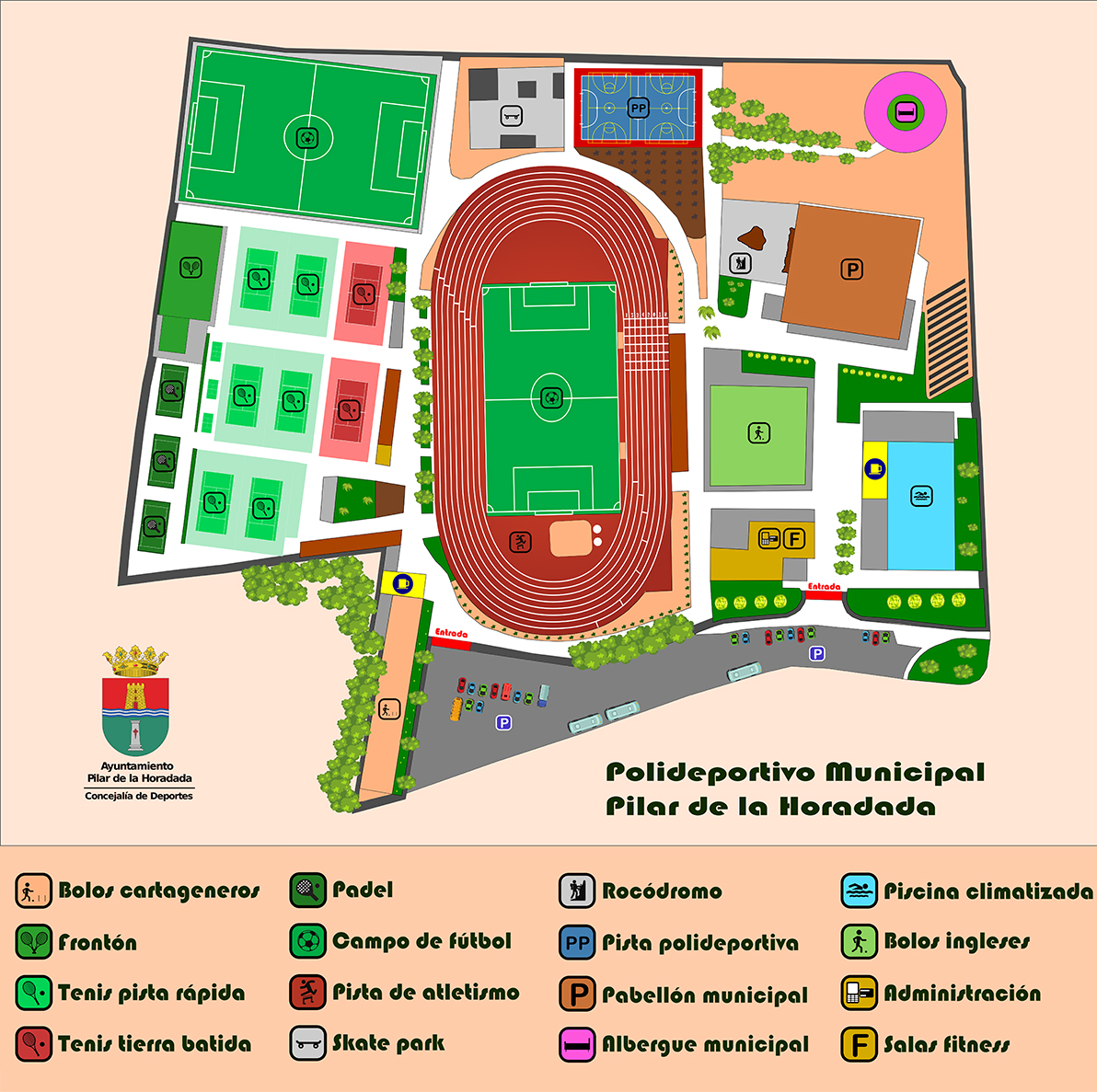 polideportivo pilar de la horadada